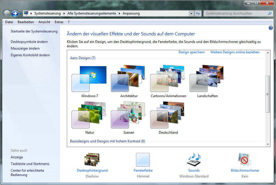 Personaliza el escritorio de Windows 7