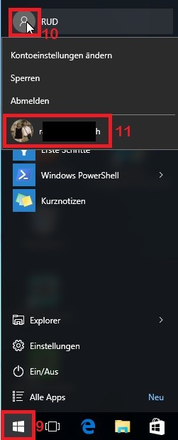Windows 10: cambiar de cuenta de usuario