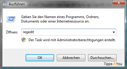 Copia de seguridad del registro en Windows Vista