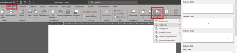 Formato de números de página de Word en romano y árabe