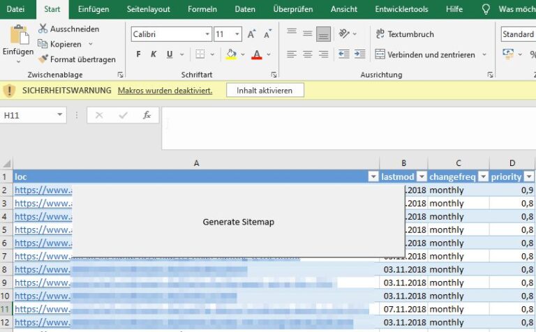 A primera vista, un archivo XLSM parece un archivo de Excel normal.